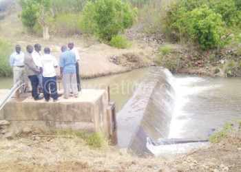 Lunyangwa Dam has less water than the population of Mzuzu