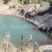 Open pit filled with water at Eland Coal Mine
