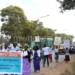 Farmers marching in Lilongwe last week