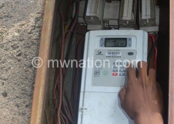 A consumer loading prepaid electricity credit whose 
tariffs have been revised