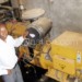 Munthali inspects the “costly” generator