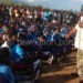 Gondwe addressing the rally on Saturday