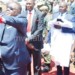 President Peter Mutharika lays the foundation stone for 
Lilongwe Grand Business Park in November 2017
