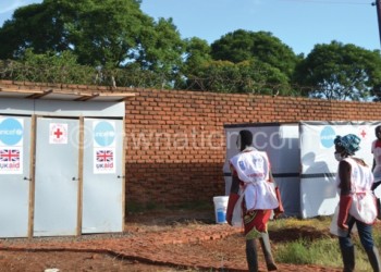 Health workers at work at Bwaila Cholera Camp last year