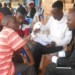 Chilemba (R) follow a disability 
rights case from a client