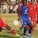 Bullets and Karonga battling it out during the match