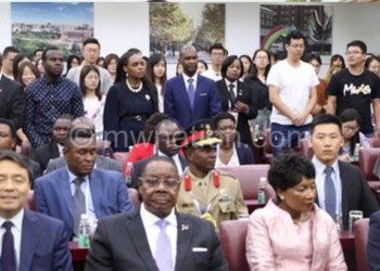Mutharika (2nd L) led Malawi’s delegation to Forum 
on China-Africa Cooperation summit recently