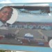 A billboard bearing Mutharika’s portrait was vandalised in Karonga