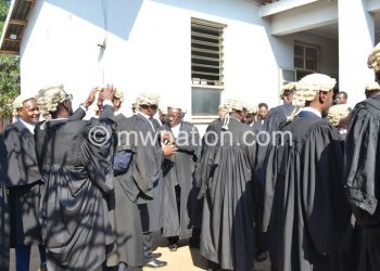 Flashback: Lawyers of both camps get ready for court proceedings