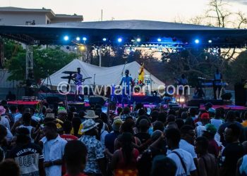 Flashback: Fun-seekers enjoying the music at the event