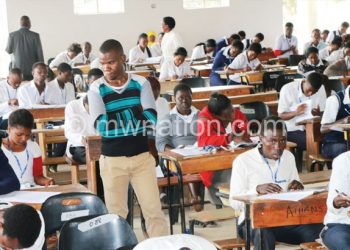 MSCE candidates sit the exam in this file photograph