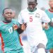 Under-17’s Moses Chipanda Jnr (L) in action against Kenya