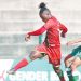 Temwa Chawinga (L) in action against Zambia in a previous matchafter