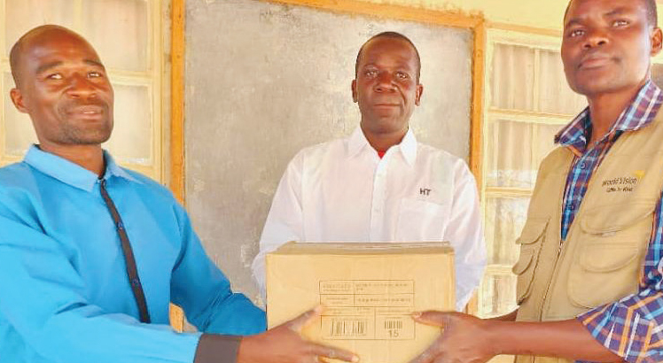 World Vision donates books to 7 schools