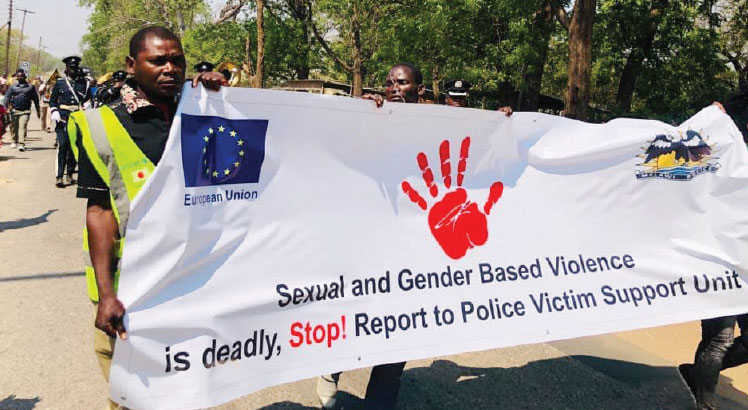 Men urged to report gender-based violence