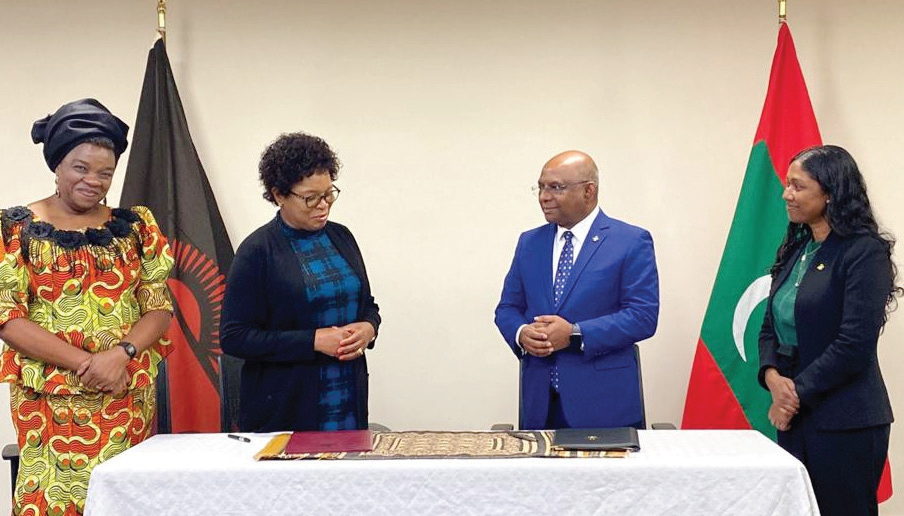 Maldives, Malawi establish diplomatic relations