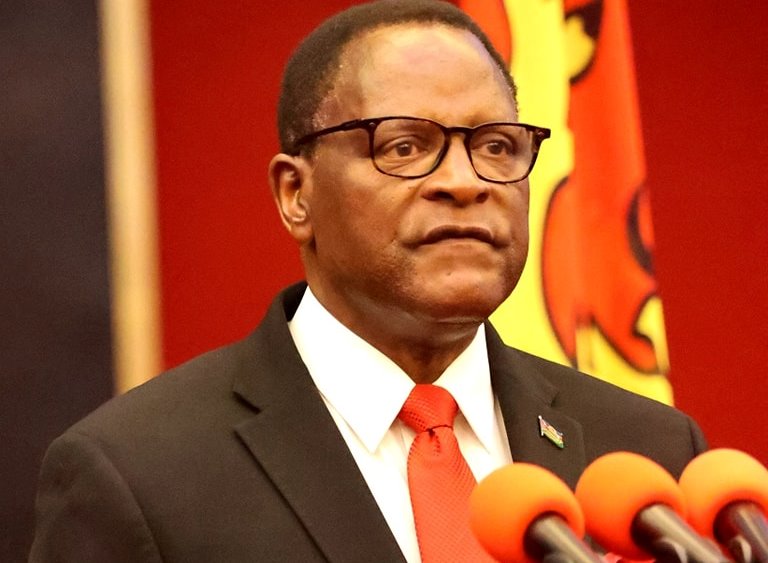 Malawi President Dr Lazarus Chakwera Booed