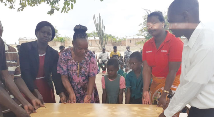 NGO donates K4.4m desks to primary school
