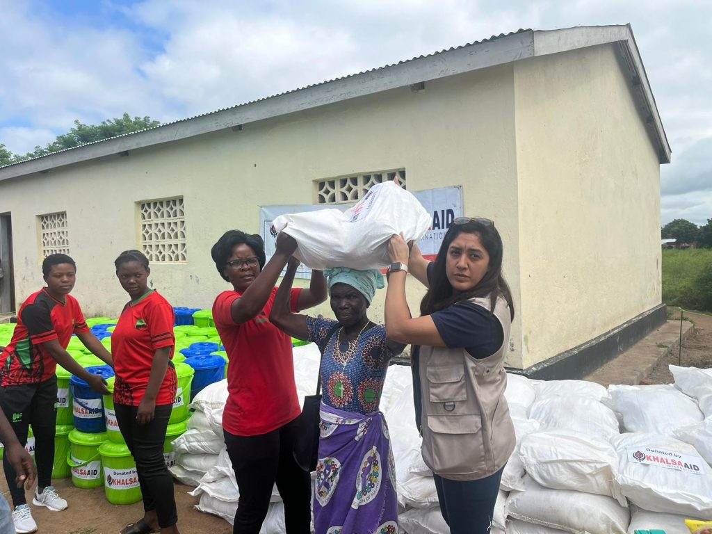 Khalsa Aid assist Cyclone Freddy victims