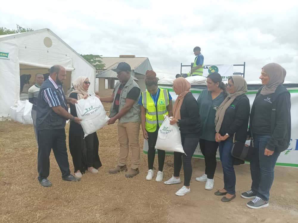 Asian Muslim Relief Aid, Road to Relief partners Dodma with K15m donation