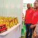 President Chakwera and First Lady Monica Chakwera appreciate 
some of the local products