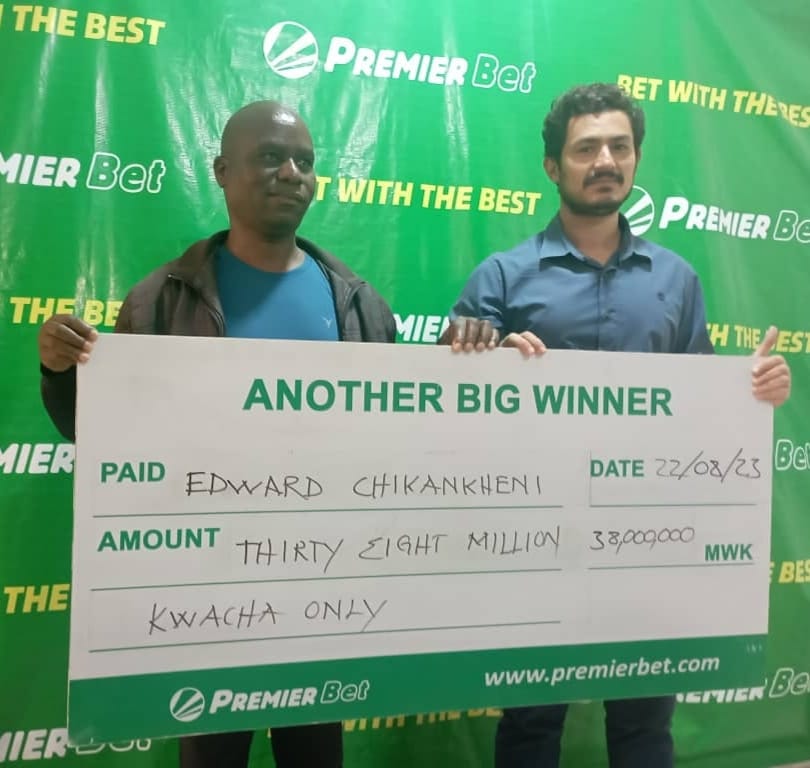 Lilongwe man wins K38m in PremierBetLilongwe-based