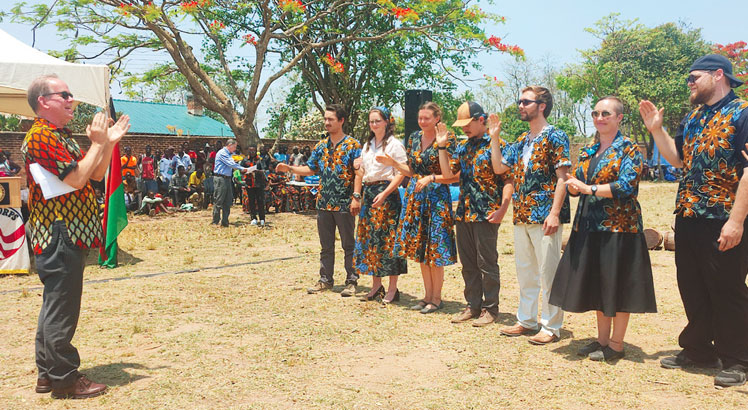 Eight Peace Corps volunteers sworn-in
