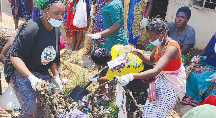 Ndirande residents in clean-up exercise