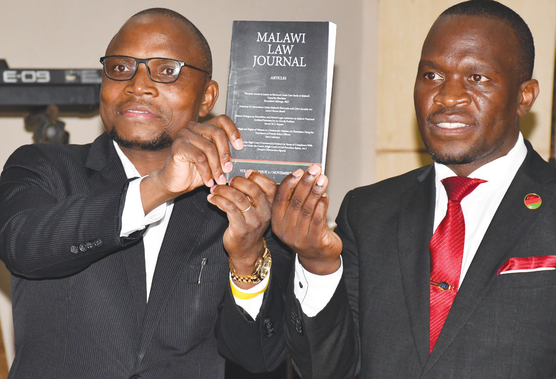 Mpaka and Chakaka-Nyirenda launch the journal