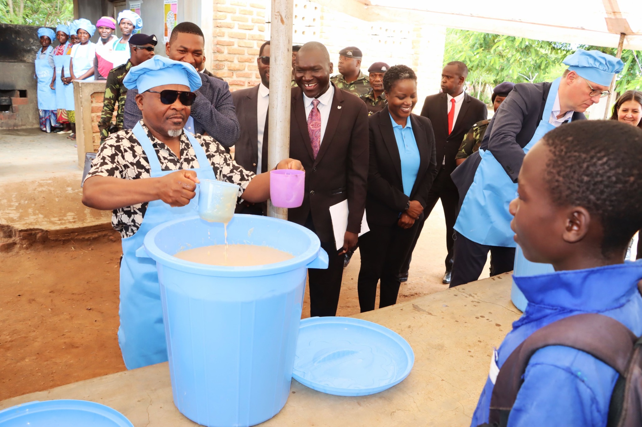 1.4m learners on school feeding programme