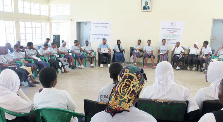Secondary school girls inspired to work hard