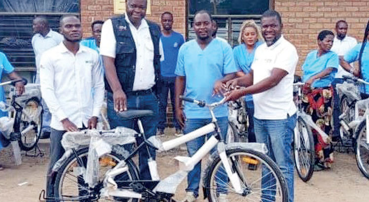 NGO donates 50 bicycles to health workers in Machinga