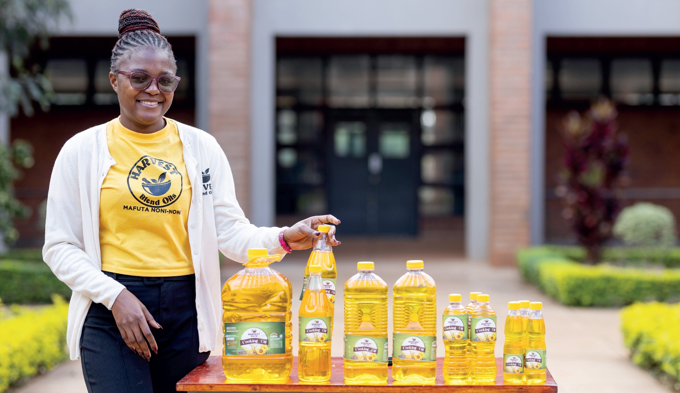 Turning sunflowers into communal sunshine